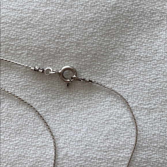 🔥Gift🔥Silver Swarovski Stone- Heart Necklace - Picture 4 of 7